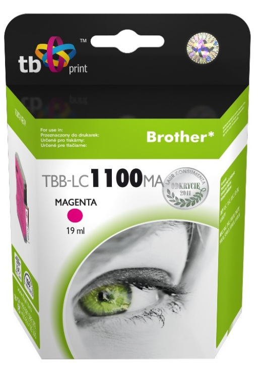 TB Print Tusz do Brother LC980/1100 TBB-LC1100MA MA 100% nowy