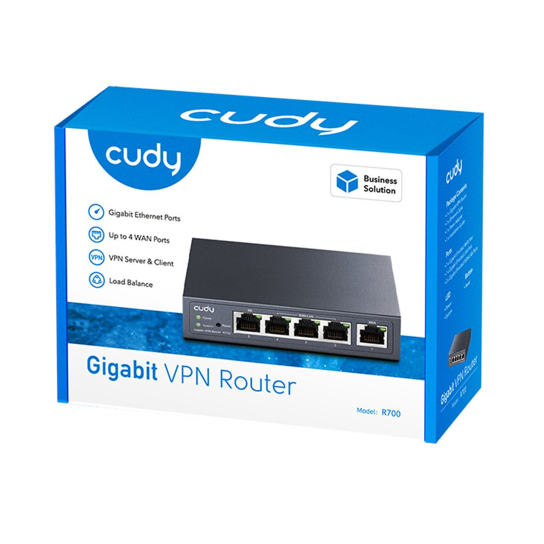 Router CUDY R700 |  VPN router, Gigabit, Multi-WAN