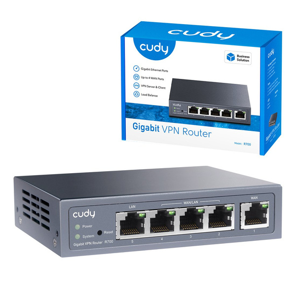 Zdjęcie produktu: Router CUDY R700 |  VPN router, Gigabit, Multi-WAN