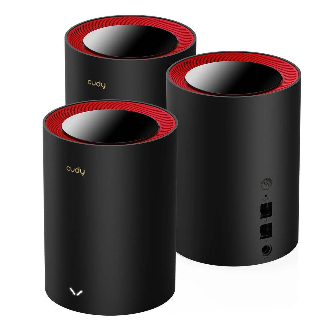 Mesh CUDY M3000(3-PACK)  | WiFi 6, 2,4GHz/5GHz, Multi-Gigabit