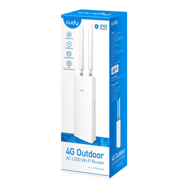 Zdjęcie produktu: Router na karte SIM LT700 OUTDOOR_EU | Wi-Fi 5, 4G LTE, MESH, Gigabit, zewnętrzny