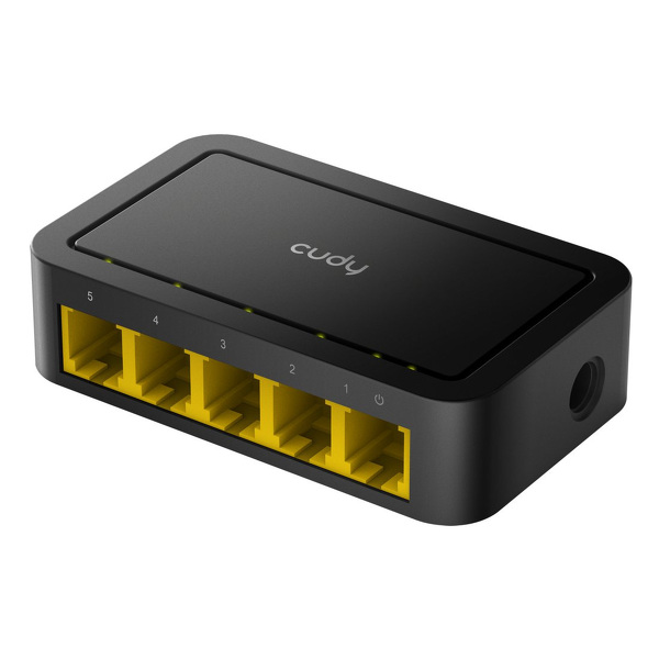 Zdjęcie produktu: Przełącznik sieciowy switch CUDY FS105D | 5-portowy 10/100