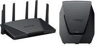 Synology Router Synology Router RT6600ax Tri-Band Wi-Fi 6 1x2,5GbE, 3x1GbE, 1xUSB 3.2  + WRX560 WiFi6 1xWAN 3xGbE 1x2.5Gb