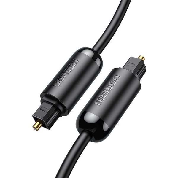 Zdjęcie produktu: Kabel optyczny Toslink Audio Ugreen AV122 SPDIF 1,5m - czarny (70891) Zdjęcie produktu: Kabel optyczny Toslink Audio Ugreen AV122 SPDIF 1,5m - czarny (70891)