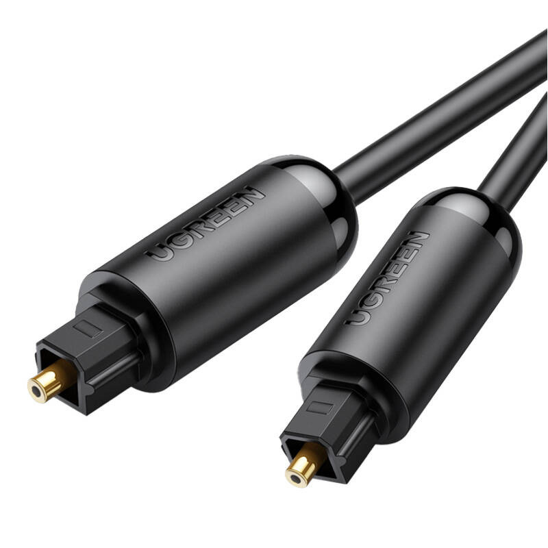 Kabel optyczny Toslink Audio Ugreen AV122 SPDIF 2m - czarny (70892) Kabel optyczny Toslink Audio Ugreen AV122 SPDIF 2m - czarny (70892)