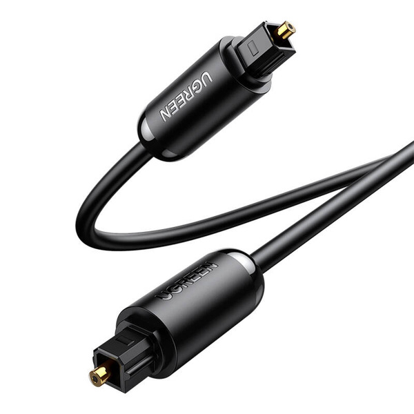 Zdjęcie produktu: Kabel optyczny Toslink Audio Ugreen AV122 SPDIF 3m - czarny (70893) Zdjęcie produktu: Kabel optyczny Toslink Audio Ugreen AV122 SPDIF 3m - czarny (70893)