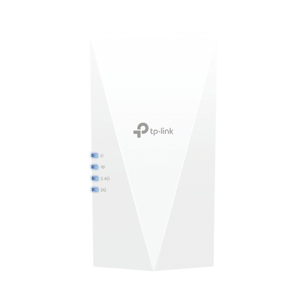 TP-Link RE500X Wireless Range Extender 802.11b/g/n/ac/ax AX1500 Wall-Plug Gigabit