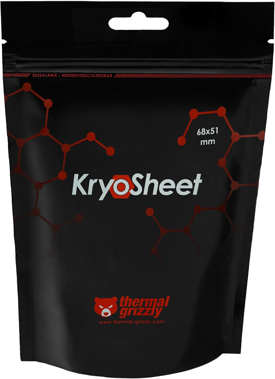 Thermopad Thermal Grizzly KryoSheet 68 x 51mm