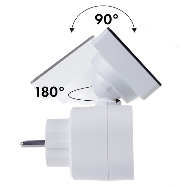 Zdjęcie produktu: Miernik energii GreenBlue, watomierz, 16A, max. 3680W, podtrz.pamięci, GB620 F