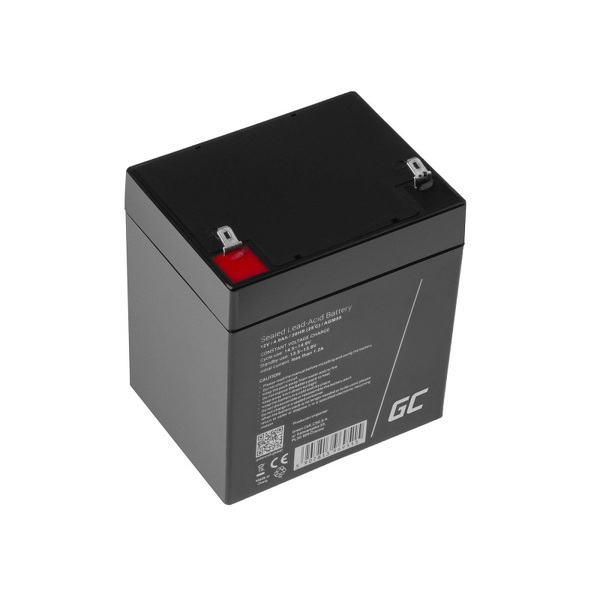 Zdjęcie produktu: Green Cell AGM VRLA 12V 4Ah bezobsługowy akumulator