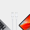 Miniatura zdjęcia: Kabel Biały USB-C Typ C 2m Greencell PowerStream, Power Delivery 60W, Quick Charge 3.0