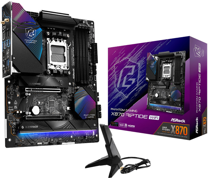 Zdjęcie produktu: Płyta główna ASRock X870 RIPTIDE WIFI AM5