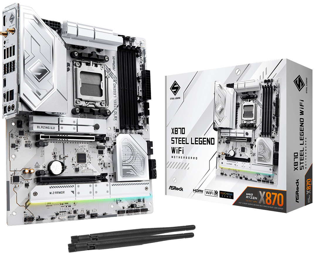 Płyta główna ASRock X870 STEEL LEGEND WIFI AM5