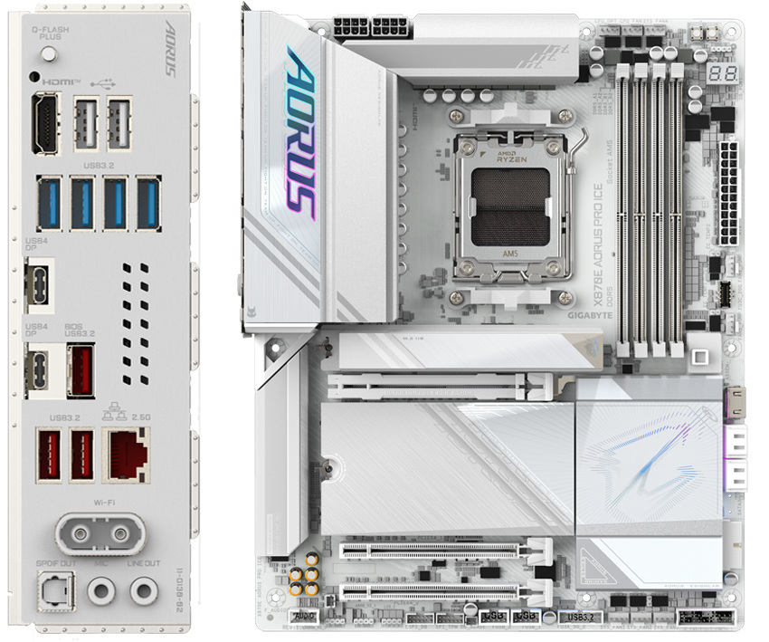 Płyta główna Gigabyte X870E AORUS PRO ICE AM5