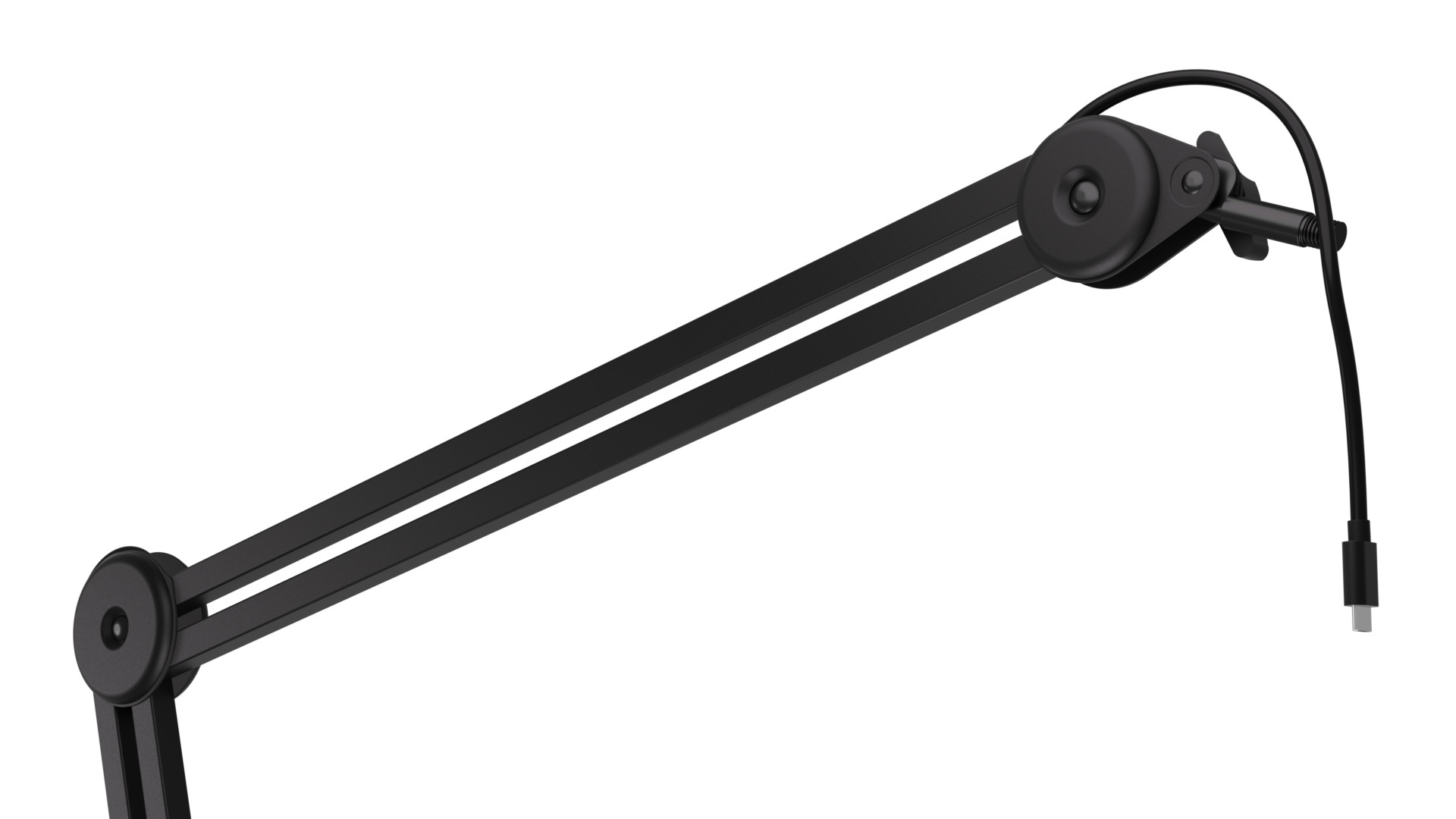 Ramię na mikrofonu Krux Arm 200L czarny (KRXH002)