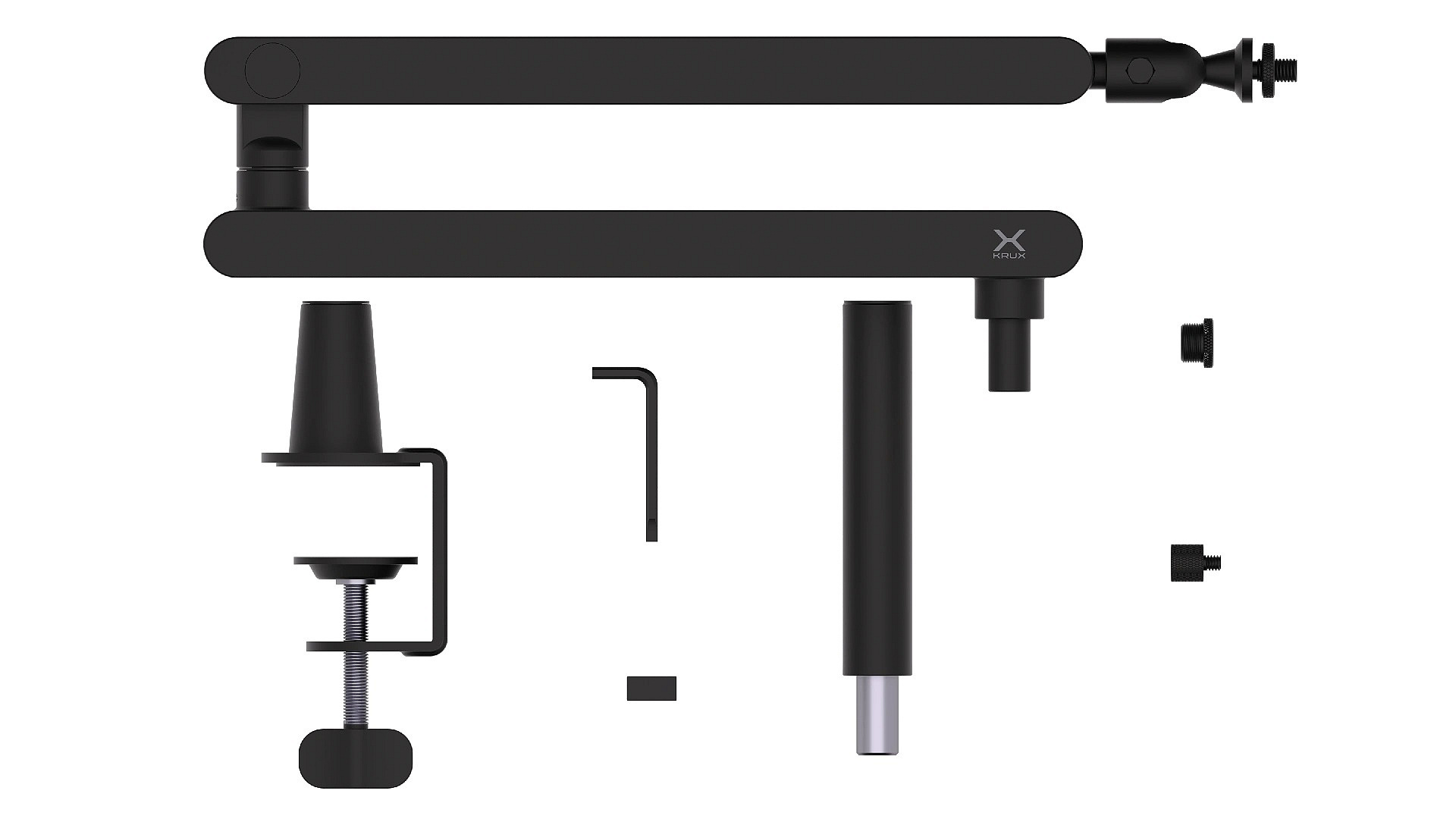 Ramię mikrofonu Krux Arm 400 czarny (KRXH006)