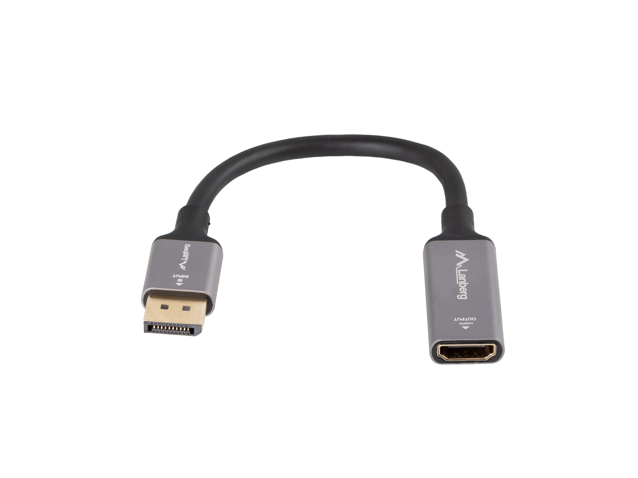 Adapter Displayport [M] 1.4 do HDMI [F] 2.1 8K@60Hz 20 cm
