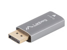 Adapter Displayport [M] 1.4 do HDMI [F] 2.1 8K@60Hz Lanberg - srebrny (AD-DP-HD-03)