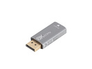 Miniatura zdjęcia: Adapter Displayport [M] 1.4 do HDMI [F] 2.1 8K@60Hz Lanberg - srebrny (AD-DP-HD-03)