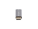 Miniatura zdjęcia: Adapter Displayport [M] 1.2 do HDMI [F] 2.0 4K@60Hz Lanberg - srebrny (AD-DP-HD-01)