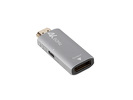 Miniatura zdjęcia: Adapter HDMI [M] 2.0 do Displayport [F] 1.2 4K@60Hz Lanberg - srebrny (AD-HD-DP-01)
