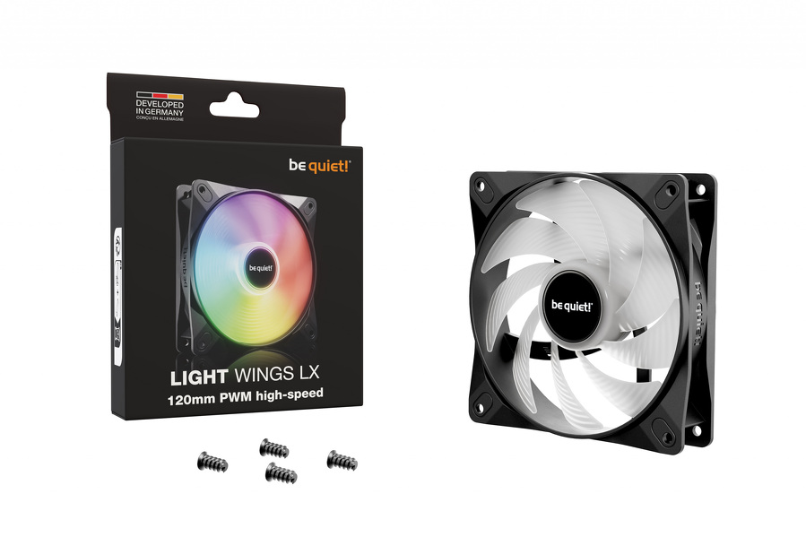 Zdjęcie produktu: Wentylator be quiet! Light Wings LX 120mm PWM Hight Speed (BL123)