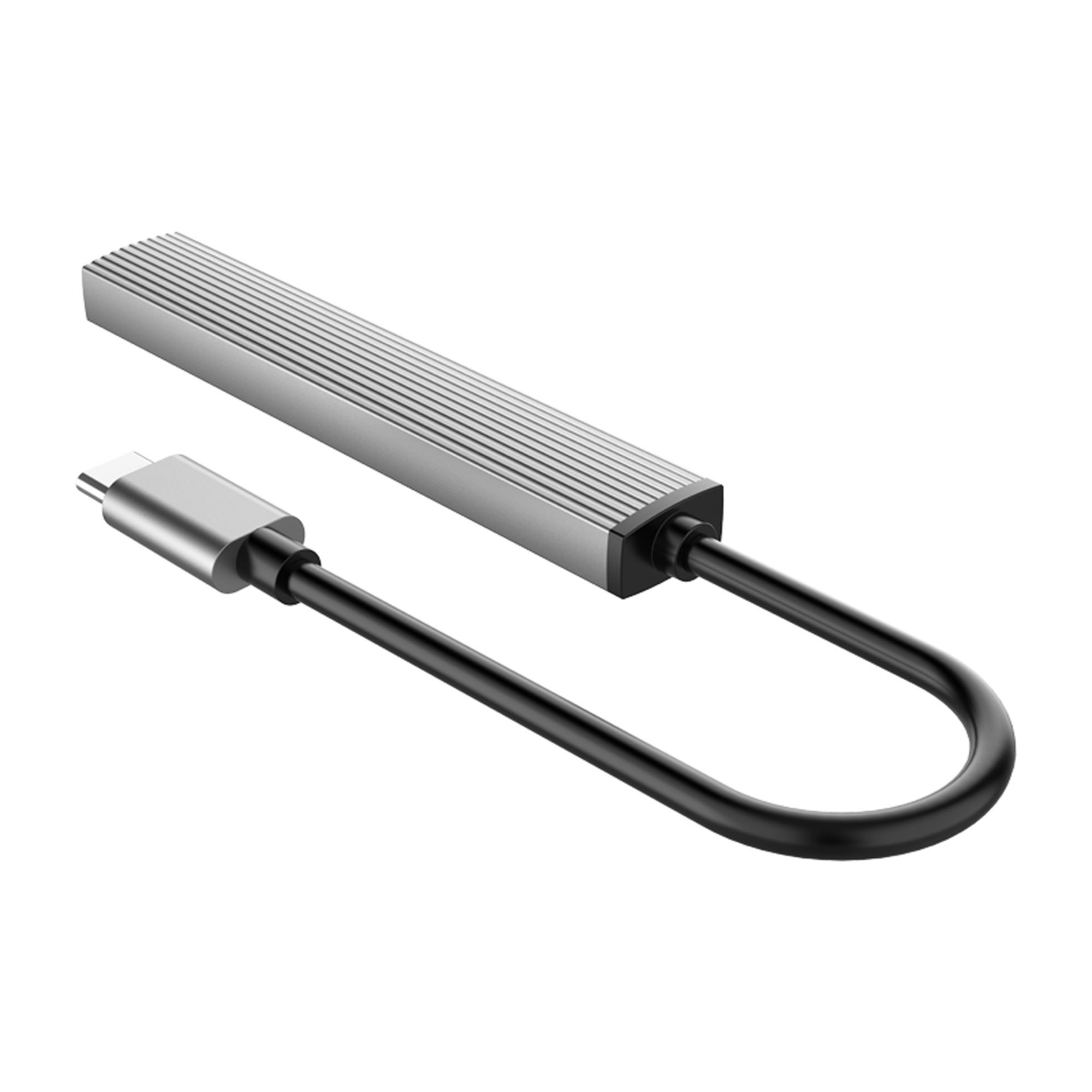 Hub USB TYP-C Orico 4 porty USB-A 3.1 Gen1 5 Gbps aluminiowy