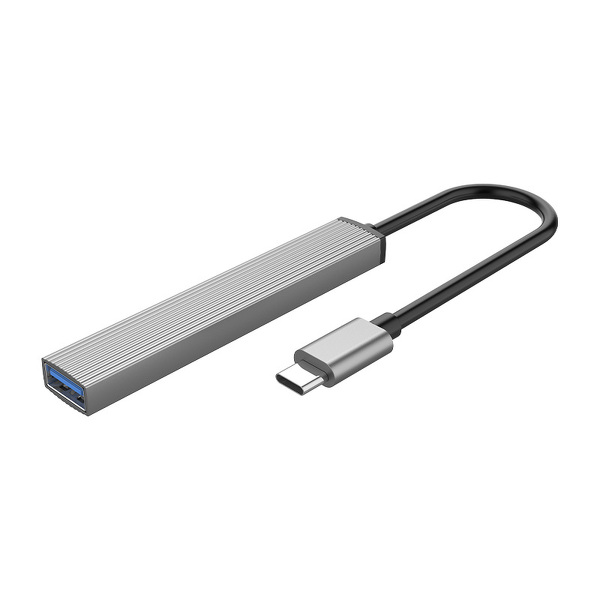 Zdjęcie produktu: Hub USB TYP-C Orico 3xport USB-A, czytnik microSD, aluminiowy Zdjęcie produktu: Hub USB TYP-C Orico 3xport USB-A, czytnik microSD, aluminiowy