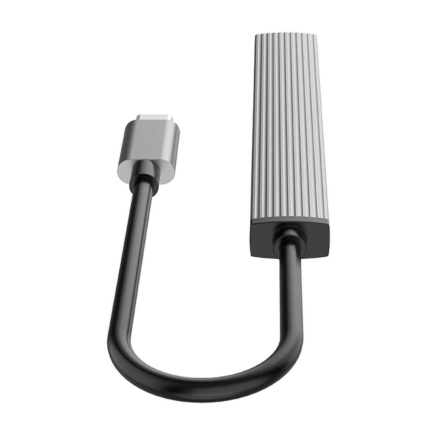 Hub USB TYP-C Orico 1xUSB-A 3.0, 3xUSB-A 2.0, aluminiowy