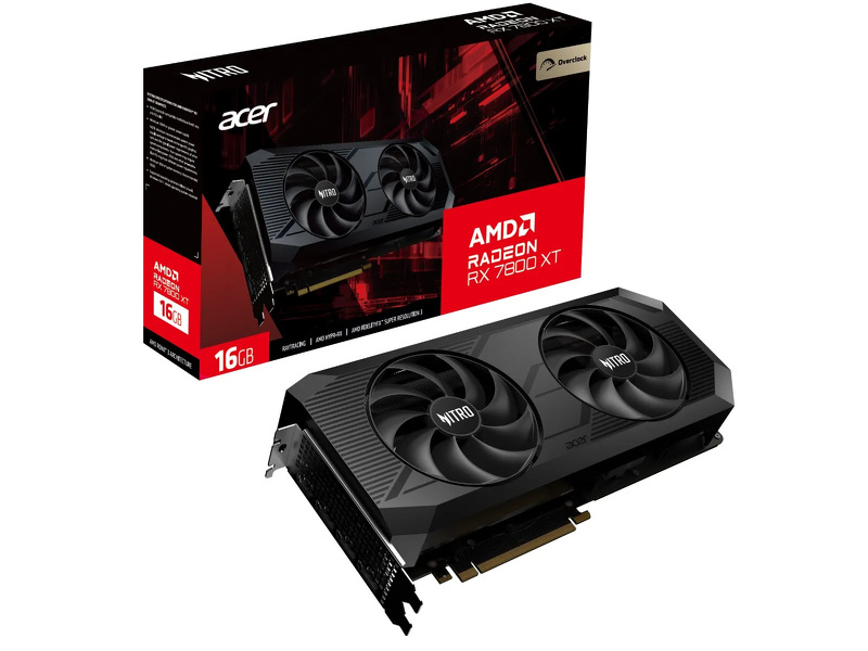 Zdjęcie produktu: Acer Nitro Radeon RX 7800 XT OC 16 GB GDDR6