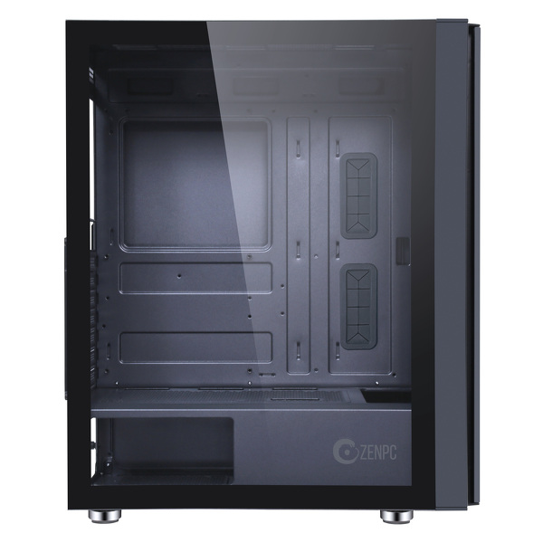 Zdjęcie produktu: Obudowa do komputera ZENPC Z5 Mesh Black 4x P12 PWM PST ARGB 120mm