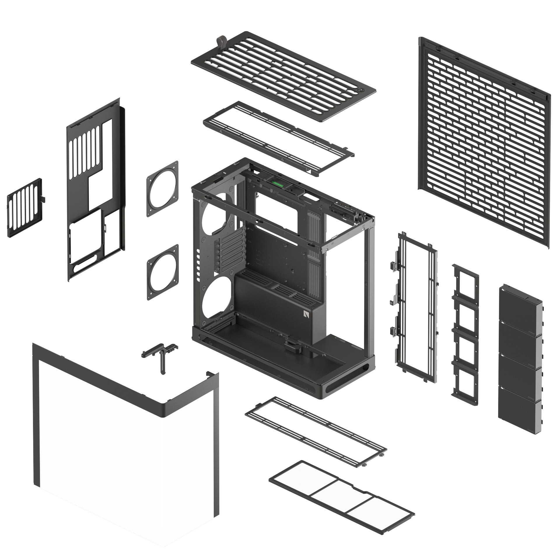 Obudowa do komputera HAVN HS 420 Czarna (HVN-CA-HS420-06)