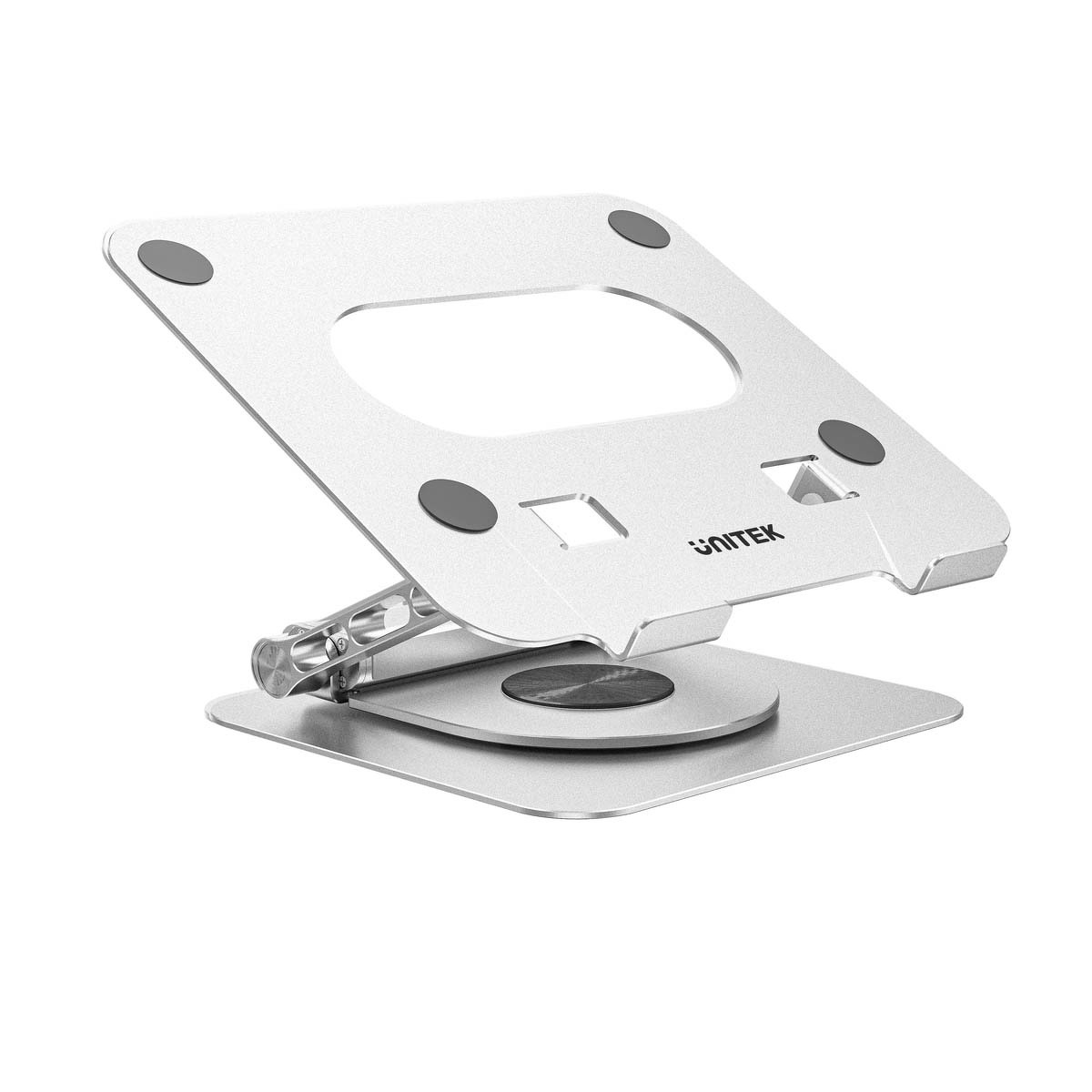 Podstawka pod laptop Unitek z odłączanym hubem USB-C HDMI 1,4, 4K PD 100W (D1109B01)