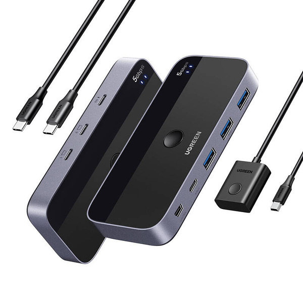 Zdjęcie produktu: Przełącznik / switch USB 3.0 2x4 Ugreen CM687 (25098)