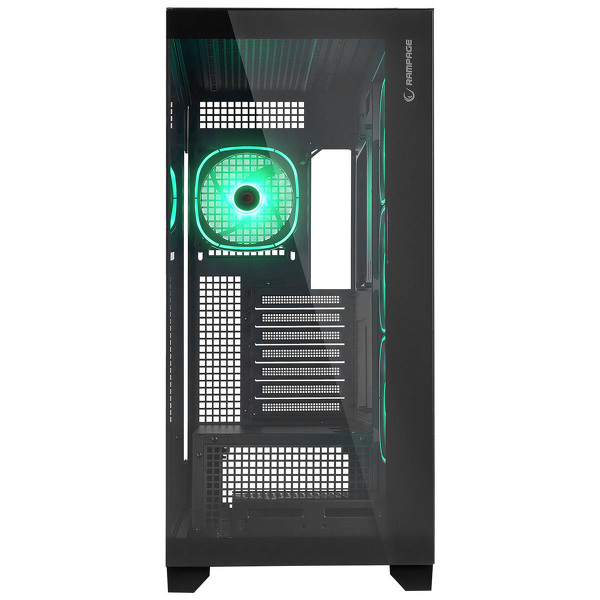 Zdjęcie produktu: Obudowa Rampage Hydra V1+ 4x wentylator USB ARGB Czarna