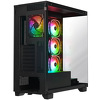 Miniatura zdjęcia: Obudowa Rampage Hydra V1+ 4x wentylator USB ARGB Czarna
