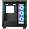 Miniatura zdjęcia: Obudowa Rampage Hydra V1+ 4x wentylator USB ARGB Czarna