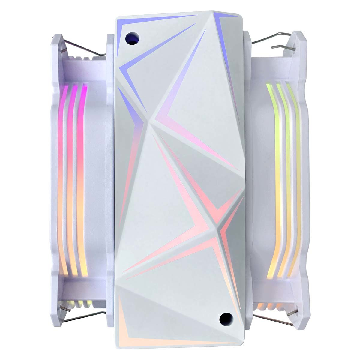 Chłodzenie CPU Rampage Octagon C60 LGA 1700/AM5 1800RPM 2 wentylatory 120mm ARGB