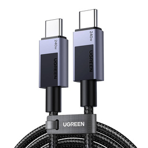 Miniatura produktu: Kabel przewód USB Typ-C do Typ-C 200cm Ugreen 240W PD L513 - szary