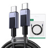 Miniatura zdjęcia: Kabel przewód USB Typ-C do Typ-C 200cm Ugreen 240W PD L513 - szary Miniatura zdjęcia: Kabel przewód USB Typ-C do Typ-C 200cm Ugreen 240W PD L513 - szary