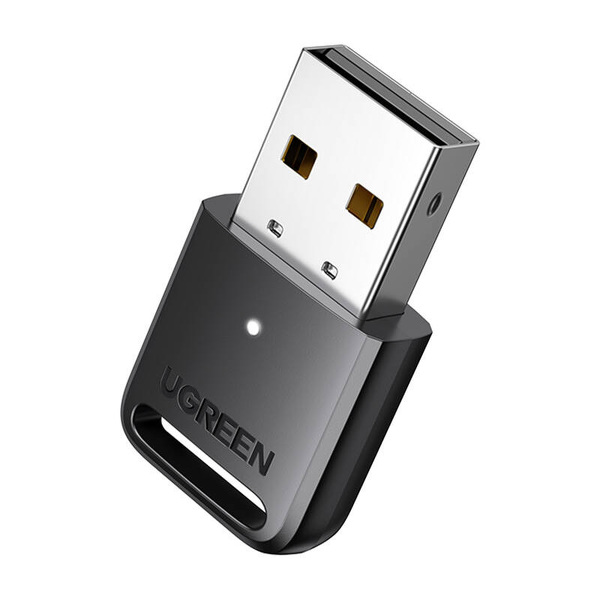 Zdjęcie produktu: Adapter USB Bluetooth 5.3 do PC Ugreen CM591, LED, zasięg 20m