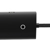 Miniatura zdjęcia: Hub 4w1 Baseus Lite Series USB-C do 4x USB 3.0 + USB-C, 25cm (czarny)