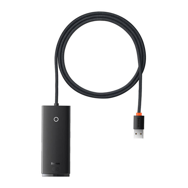 Zdjęcie produktu: Hub 4w1 Baseus Lite Series USB do 4x USB 3.0 1m (czarny)