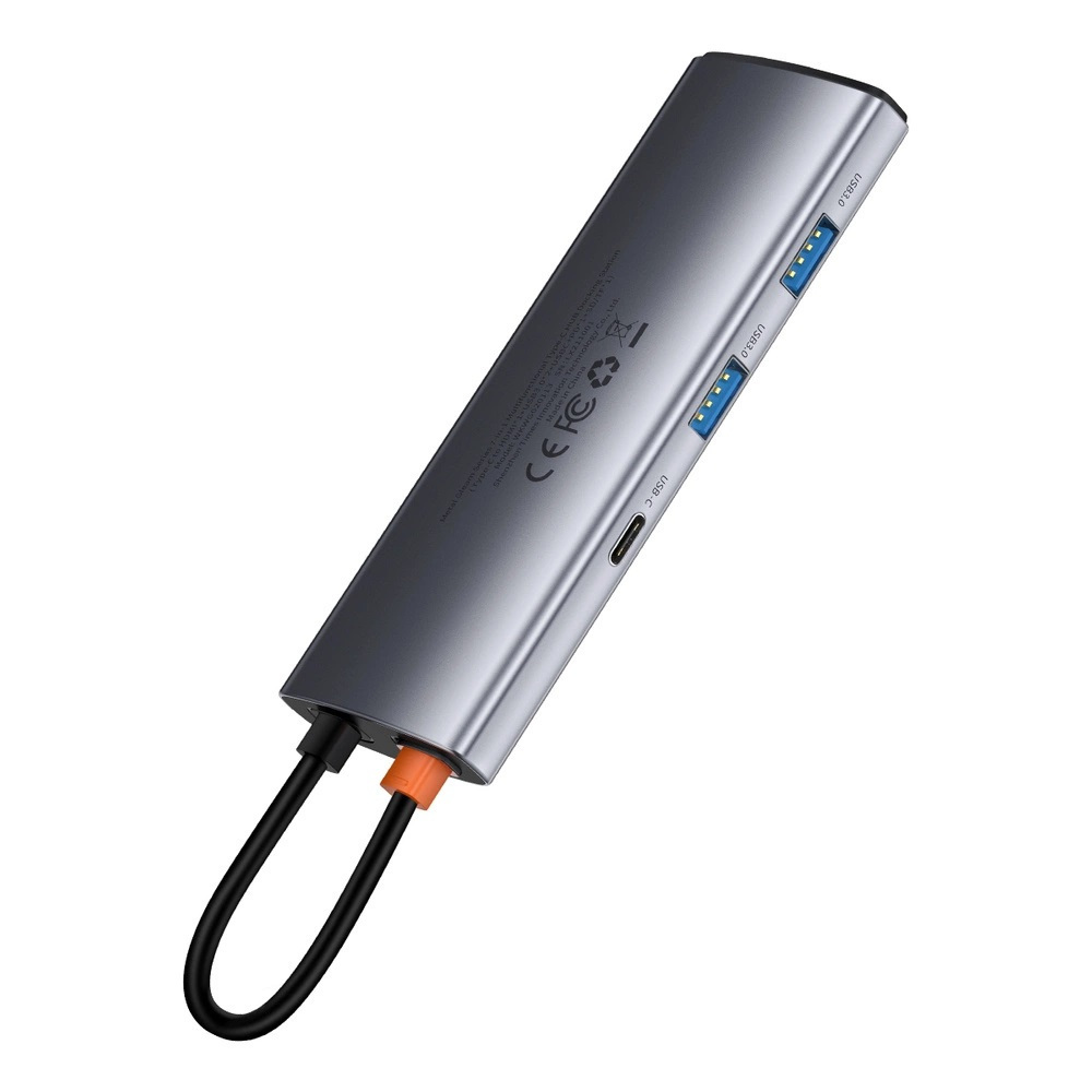 Hub 7w1 Baseus Hub USB-C na 2x USB 3.0 + HDMI + USB-C PD