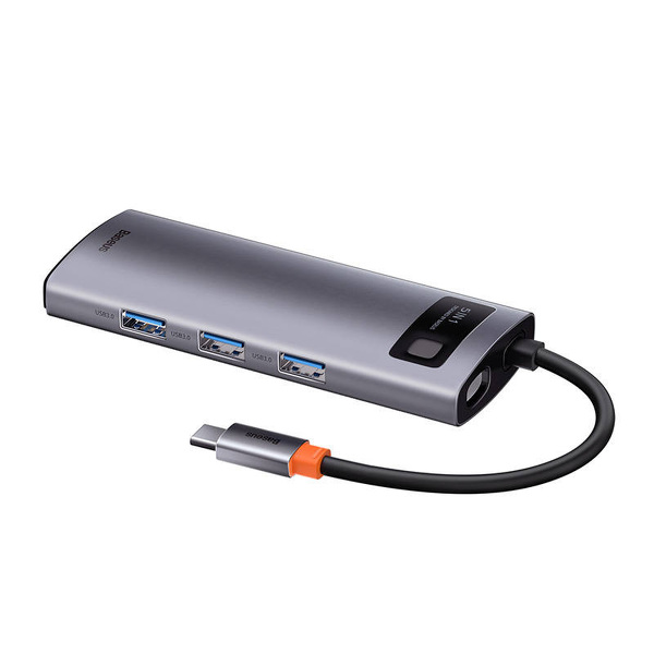 Zdjęcie produktu: Hub 5w1 Baseus Metal Gleam Series, USB-C do 3x USB 3.0 + HDMI + USB-C PD Zdjęcie produktu: Hub 5w1 Baseus Metal Gleam Series, USB-C do 3x USB 3.0 + HDMI + USB-C PD