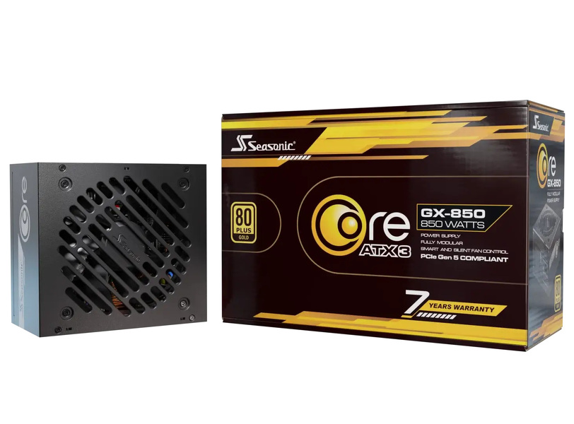 Zdjęcie produktu: Zasilacz Seasonic Core GX-850-V2 ATX 3.1 Gold 850W