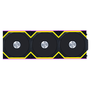 Miniatura produktu: Wentylator Lian Li UNI FAN SL Wireless ARGB PWM 120mm Black 3 sztuki i kontroler (12SL1W3B)