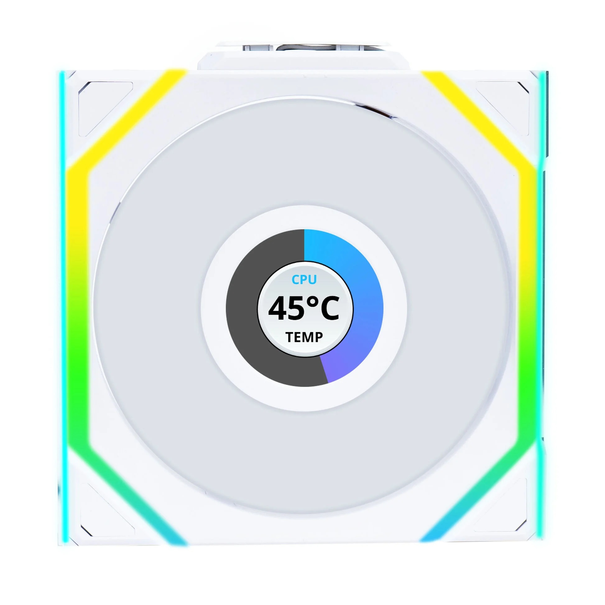 Wentylator Lian Li UNI FAN SL Wireless LCD ARGB PWM 120mm White (12SLLCD1W1W) Wentylator Lian Li UNI FAN SL Wireless LCD ARGB PWM 120mm White (12SLLCD1W1W)
