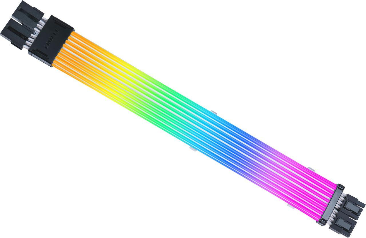 Lian Li Strimer Wireless GPU 2x 6+2-Pin RGB przedłużacz Lian Li Strimer Wireless GPU 2x 6+2-Pin RGB przedłużacz