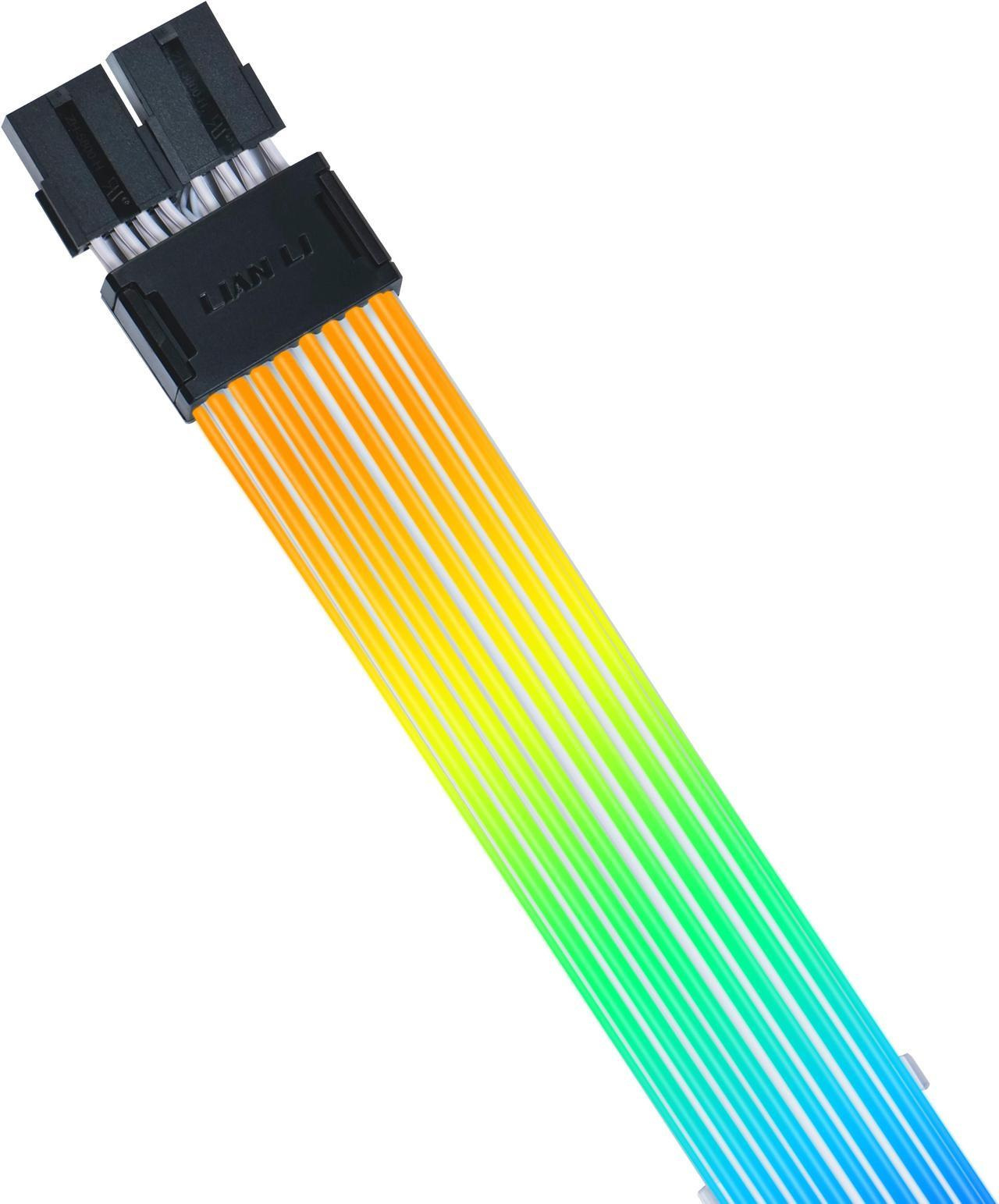 Lian Li Strimer Wireless GPU 2x 6+2-Pin RGB przedłużacz Lian Li Strimer Wireless GPU 2x 6+2-Pin RGB przedłużacz